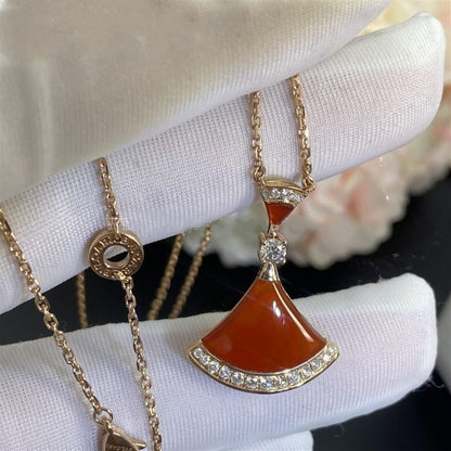 [Grace Jewelry]DREAM NECKLACE CARNELIAN DIAMOND