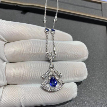 [Grace Jewelry]DREAM NECKLACE AGATE DIAMOND SILVER