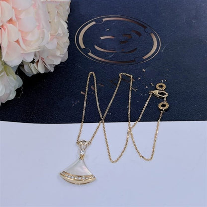 [Grace Jewelry]DREAM NECKLACE MOP GOLD DIAMOND