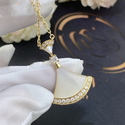 [Grace Jewelry]DREAM NECKLACE MOP GOLD DIAMOND