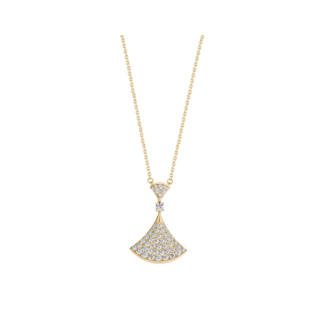 [Grace Jewelry]DREAM NECKLACE GOLD FULL DIAMOND