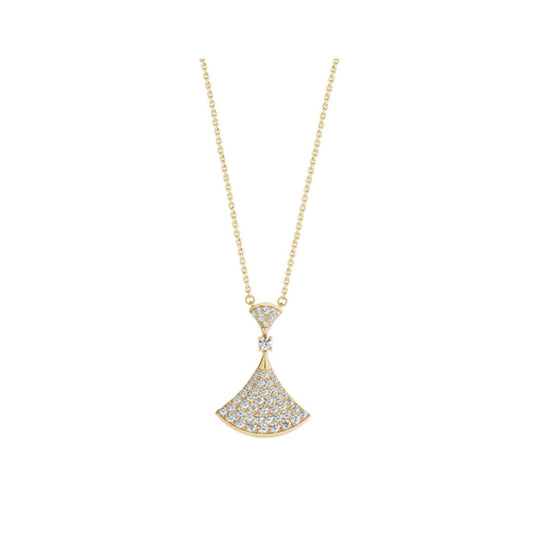 [Grace Jewelry]DREAM NECKLACE GOLD FULL DIAMOND