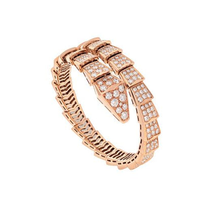 [Grace Jewelry]SERPENTI BRACELET 8MM PINK GOLD DIAMOND