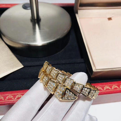 [Grace Jewelry]SERPENTI BRACELET 8MM GOLD DIAMOND