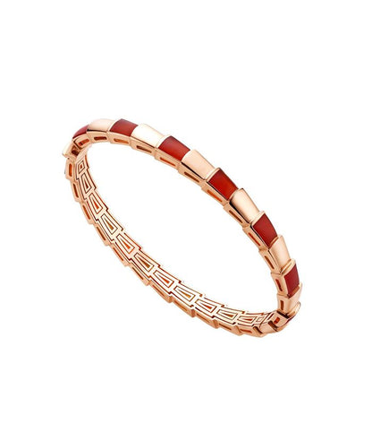 [Grace Jewelry]SERPENTI BRACELET PINK GOLD RUBELLITE