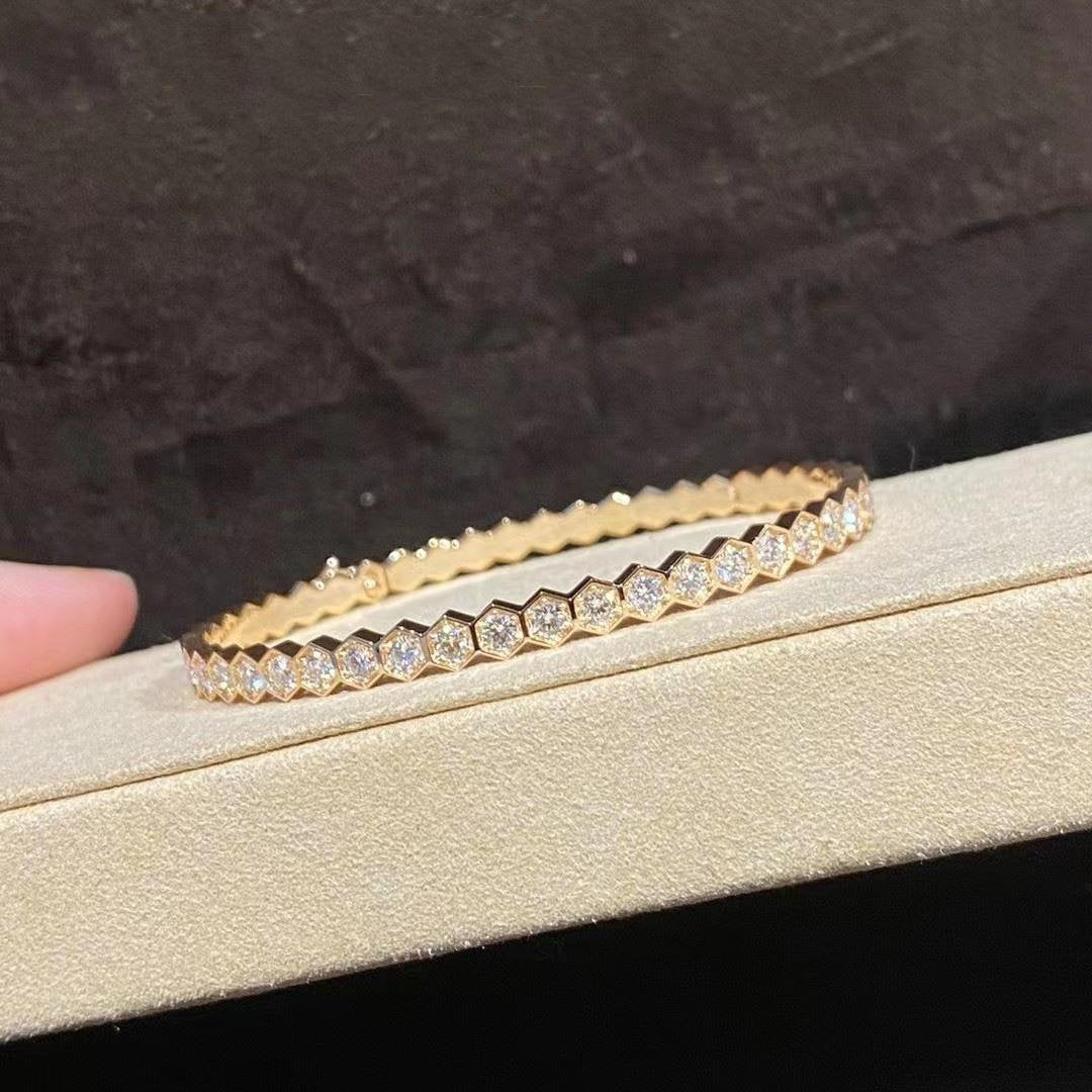 [Grace Jewelry]BEE LOVE GOLD BRACELET FULL DIAMOND