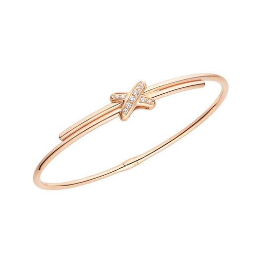 [Grace Jewelry]JEUX DE BRACELET PINK GOLD DIAMONDS