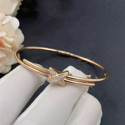 [Grace Jewelry]JEUX DE BRACELET PINK GOLD DIAMONDS