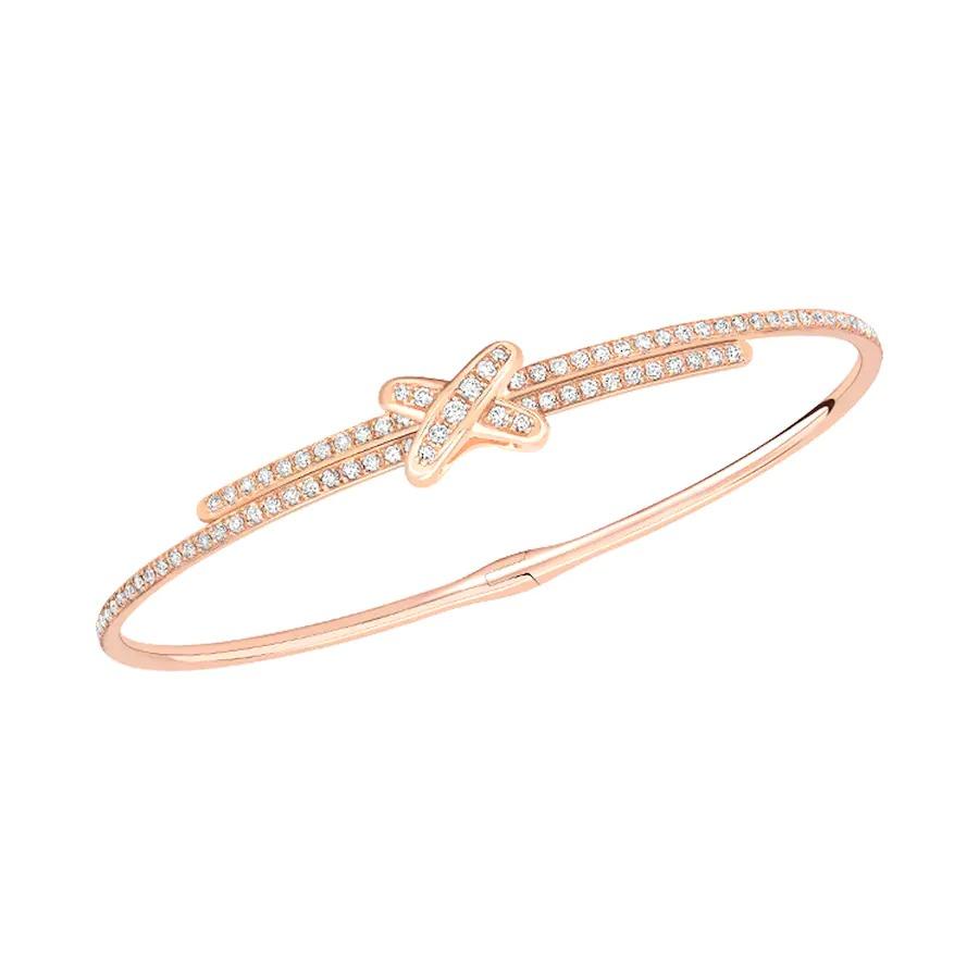 [Grace Jewelry]JEUX DE BRACELET DIAMONDS PINK GOLD