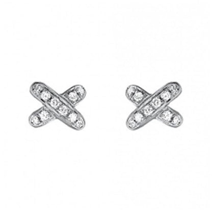 [Grace Jewelry]JEUX DE DIAMOND EARRINGS