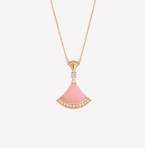 [Grace Jewelry]DREAM NECKLACE PINK OPAL