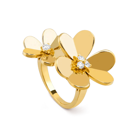 [Grace Jewelry]CLOVER COMOS GOLD DIAMOND RING