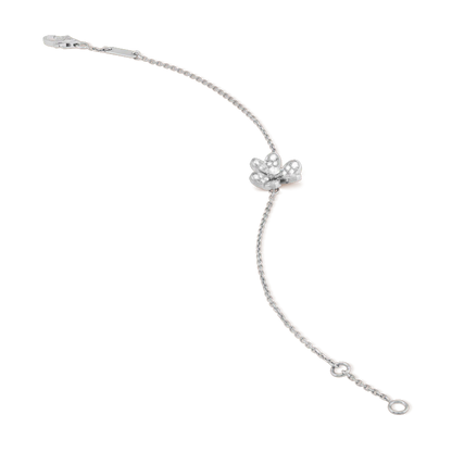 [Grace Jewelry]FRIVOLE SILVER FLOWER DIAMOND BRACELET