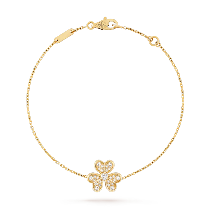 [Grace Jewelry]FRIVOLE GOLD FLOWER DIAMOND BRACELET