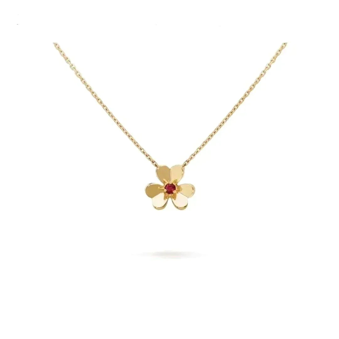 [Grace Jewelry]FRIVOLE GOLD FLOWER NECKLACE