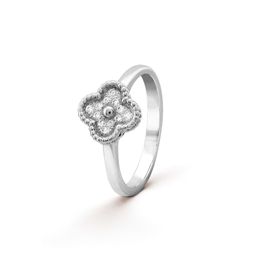 [Grace Jewelry]CLOVER DIAMOND RING