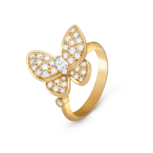 [Grace Jewelry]BUTTERFLY DIAMOND RING