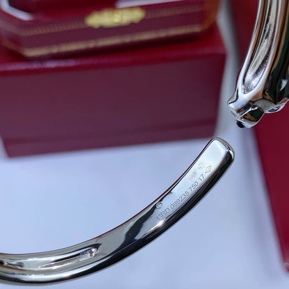 [Grace Jewelry]PANTHERE SILVER OPEN BRACELET