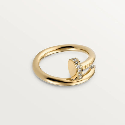 [Grace Jewelry]JUSTE RING 2.65MM GOLD DIAMOND