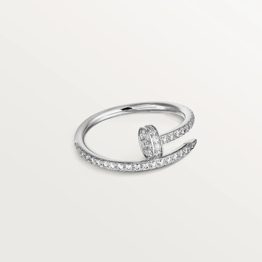 [Grace Jewelry]JUSTE RING 1.8MM SILVER DIAMONDS