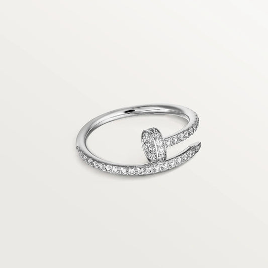 [Grace Jewelry]JUSTE RING 1.8MM SILVER DIAMONDS